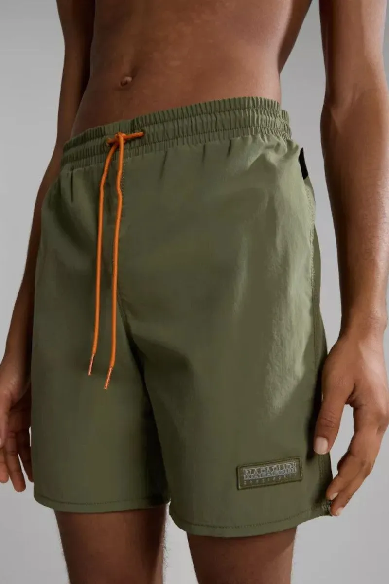 Shorts da Bagno Morgex uomo Verde oliva