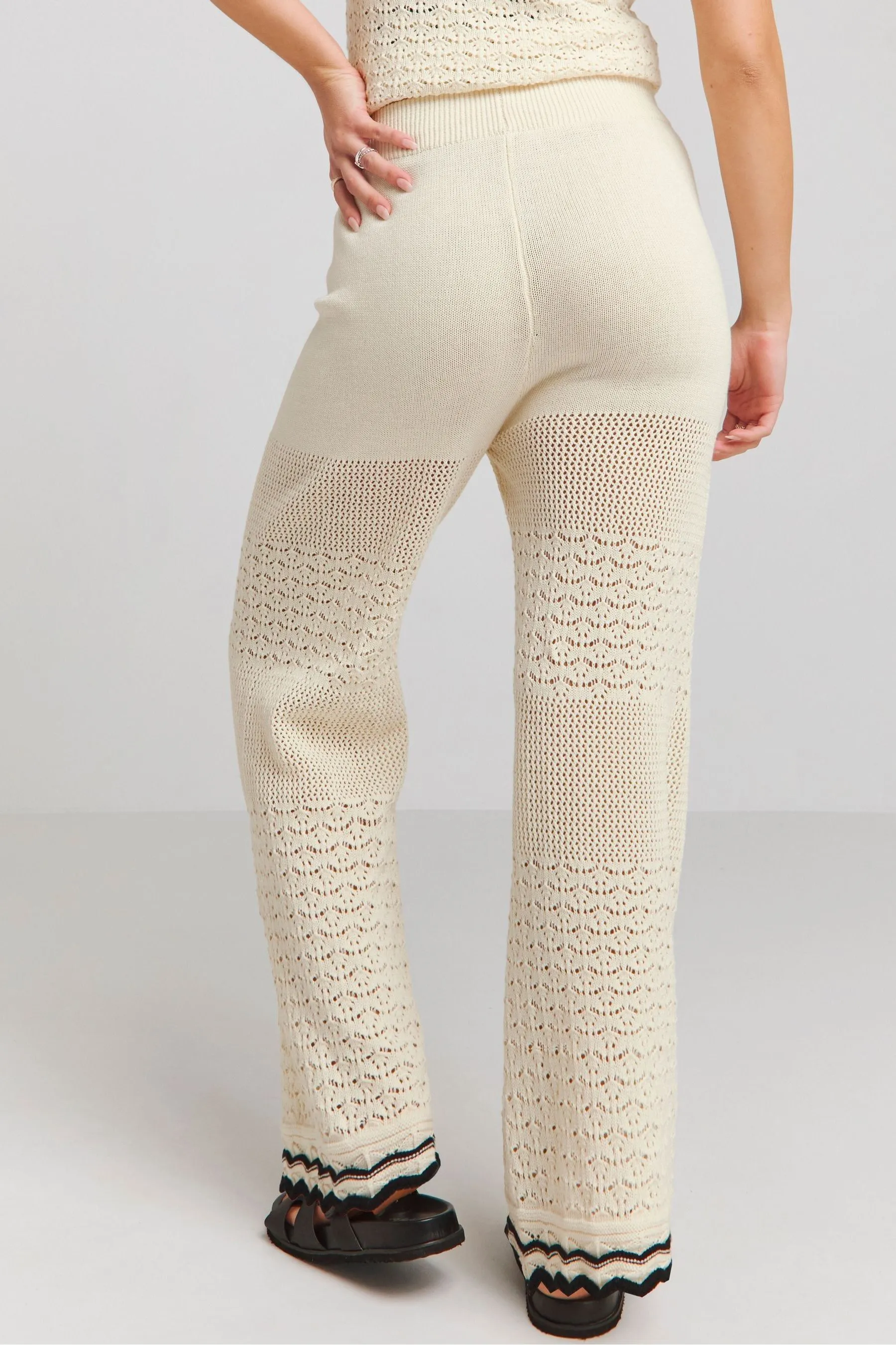 Simply Be - Pantaloni all'uncinetto    