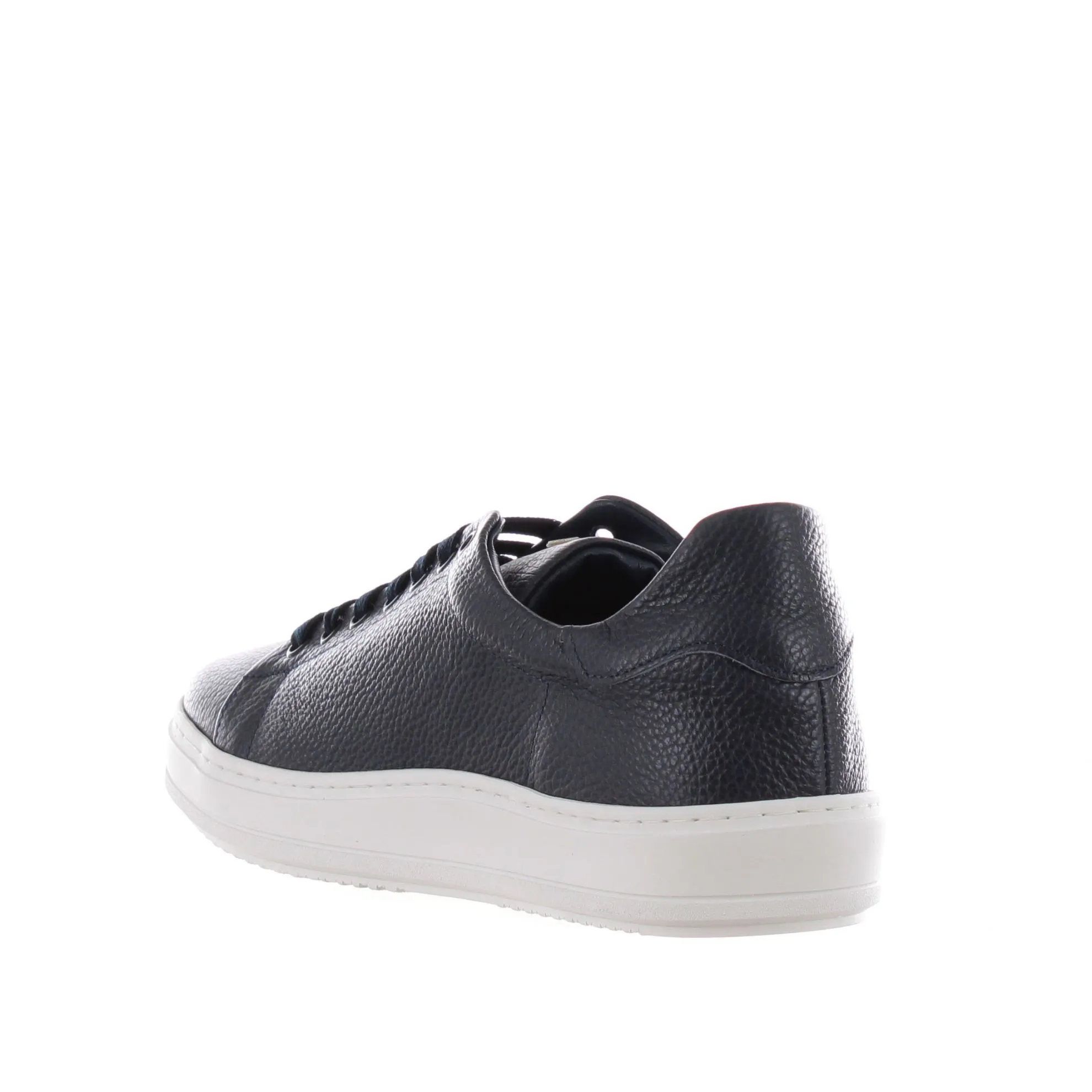 Sneaker in pelle martellata