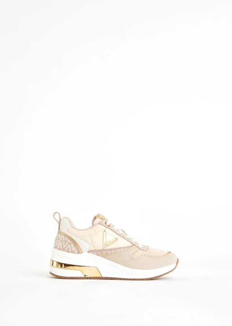 Sneaker running con stampa