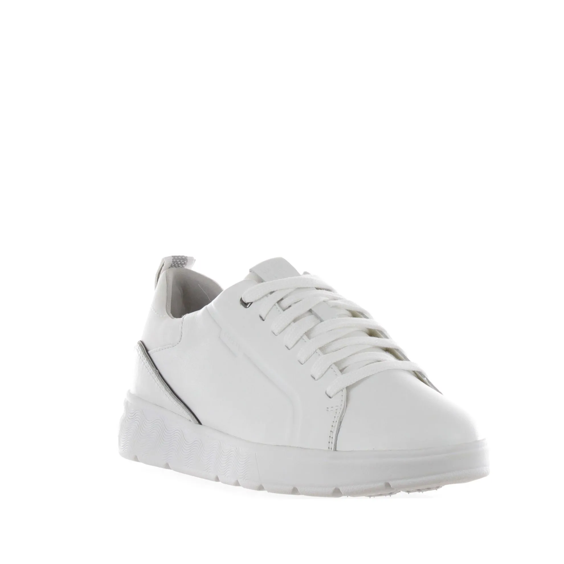 Sneaker spherica in pelle