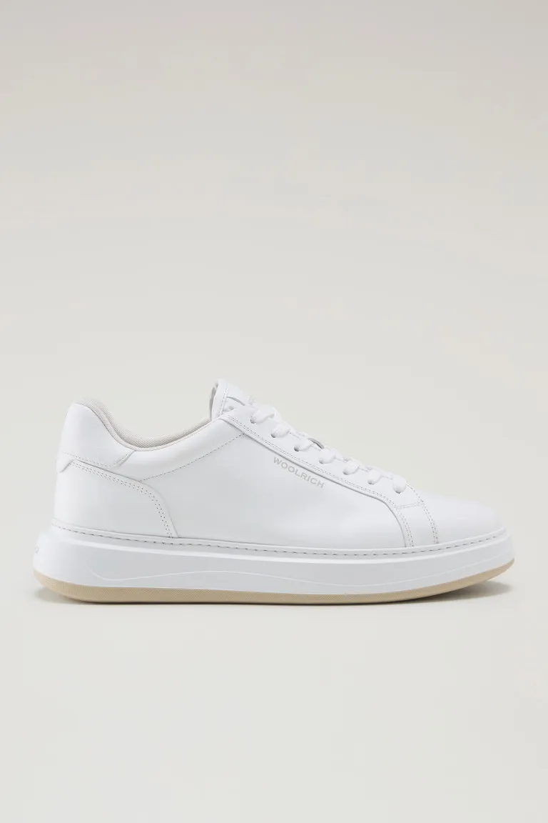 Sneakers Arrow in pelle                                                                                White