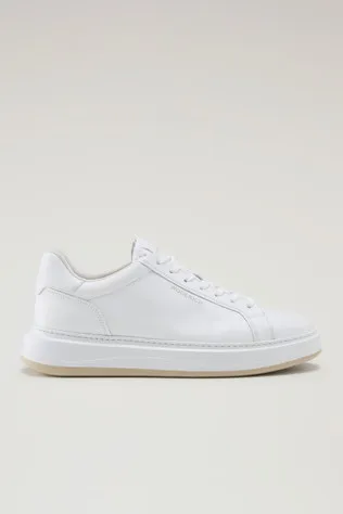 Sneakers Arrow in pelle                                                                                White