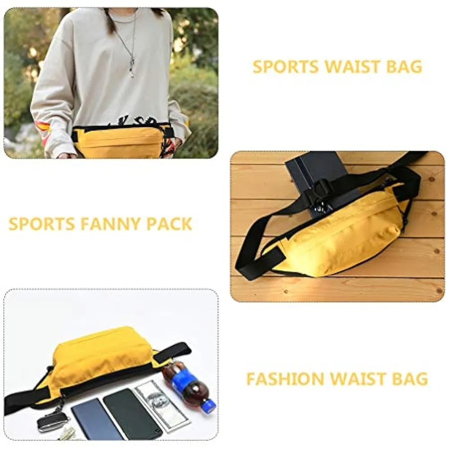 SOIMISS 1 Pc Borsa a Marsupio Borse a Tracolla Per Donne Alla Moda Marsupio Da Trekking Borsa Per Telefoni Sport Cintura Da Cors