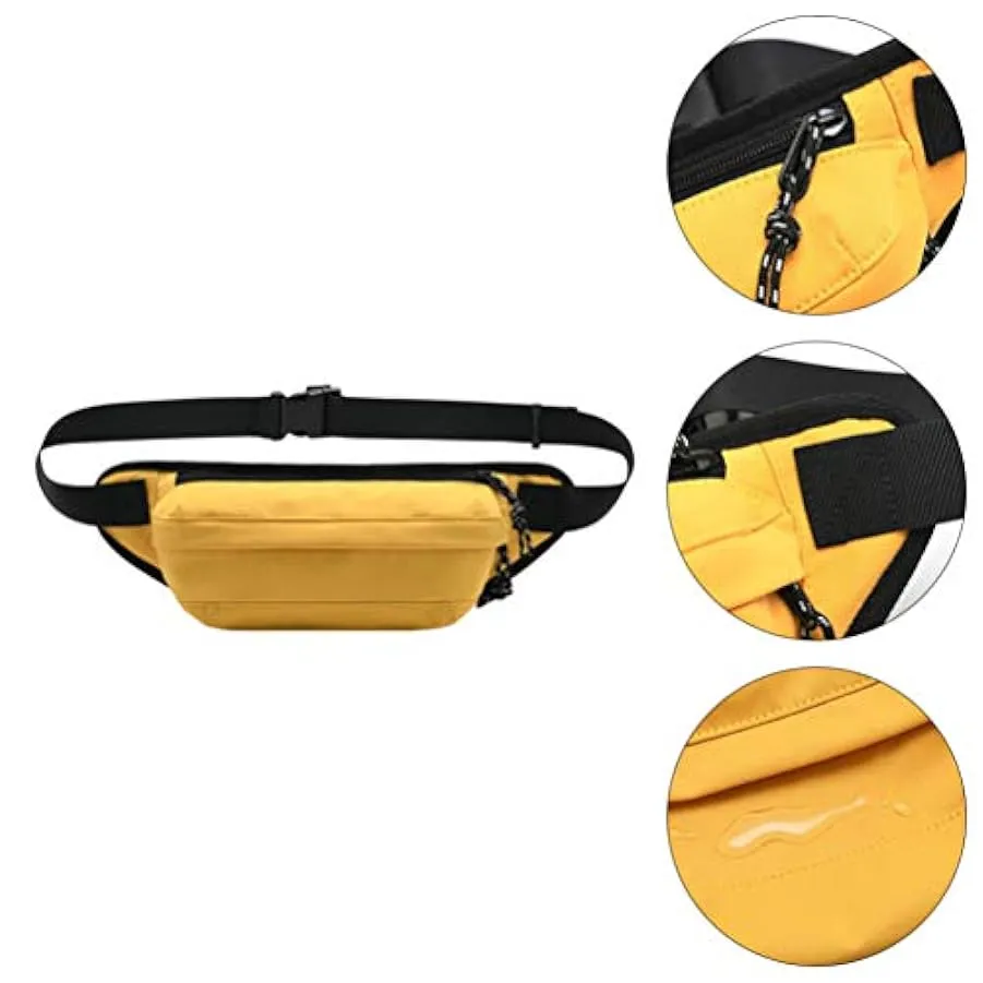 SOIMISS 1 Pc Borsa a Marsupio Borse a Tracolla Per Donne Alla Moda Marsupio Da Trekking Borsa Per Telefoni Sport Cintura Da Cors