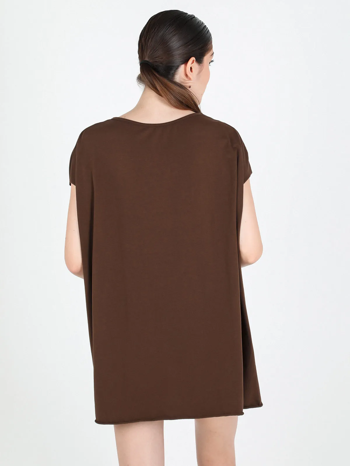Solada T-shirt femme oversize avec poche