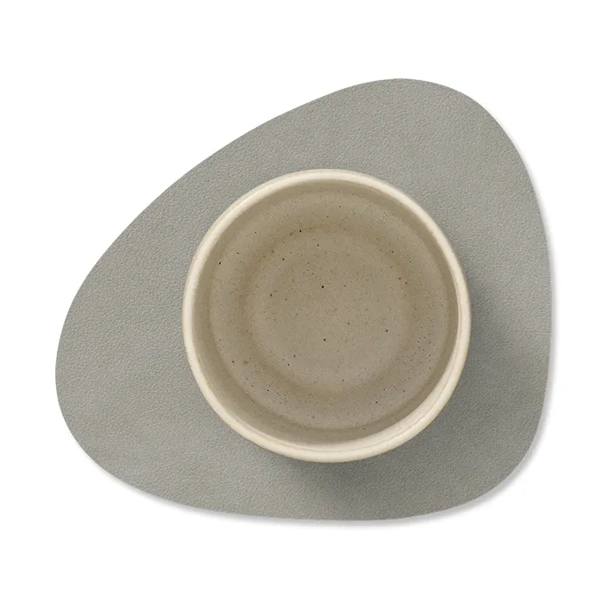 Sottobicchiere Nupo curvo reversibile 1 pz.k1{font-size:18px}antracite-grigio chiaro