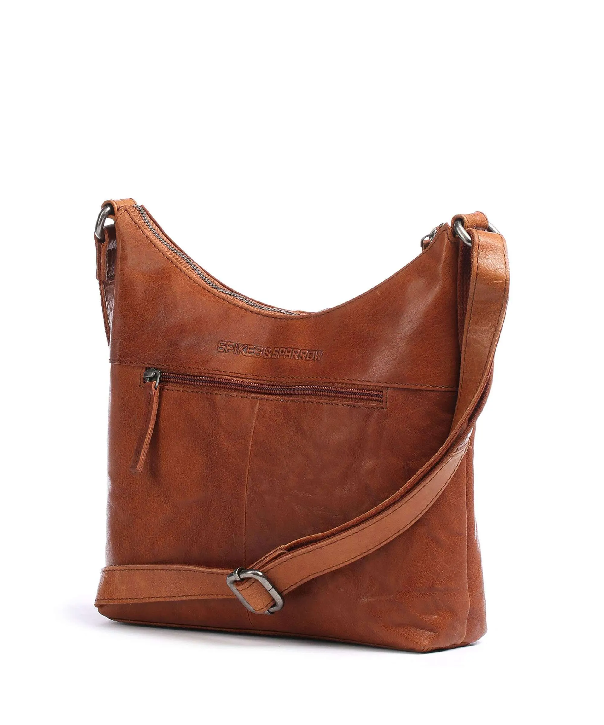  Spikes & Sparrow Bronco Borsa hobo pelle cognac  