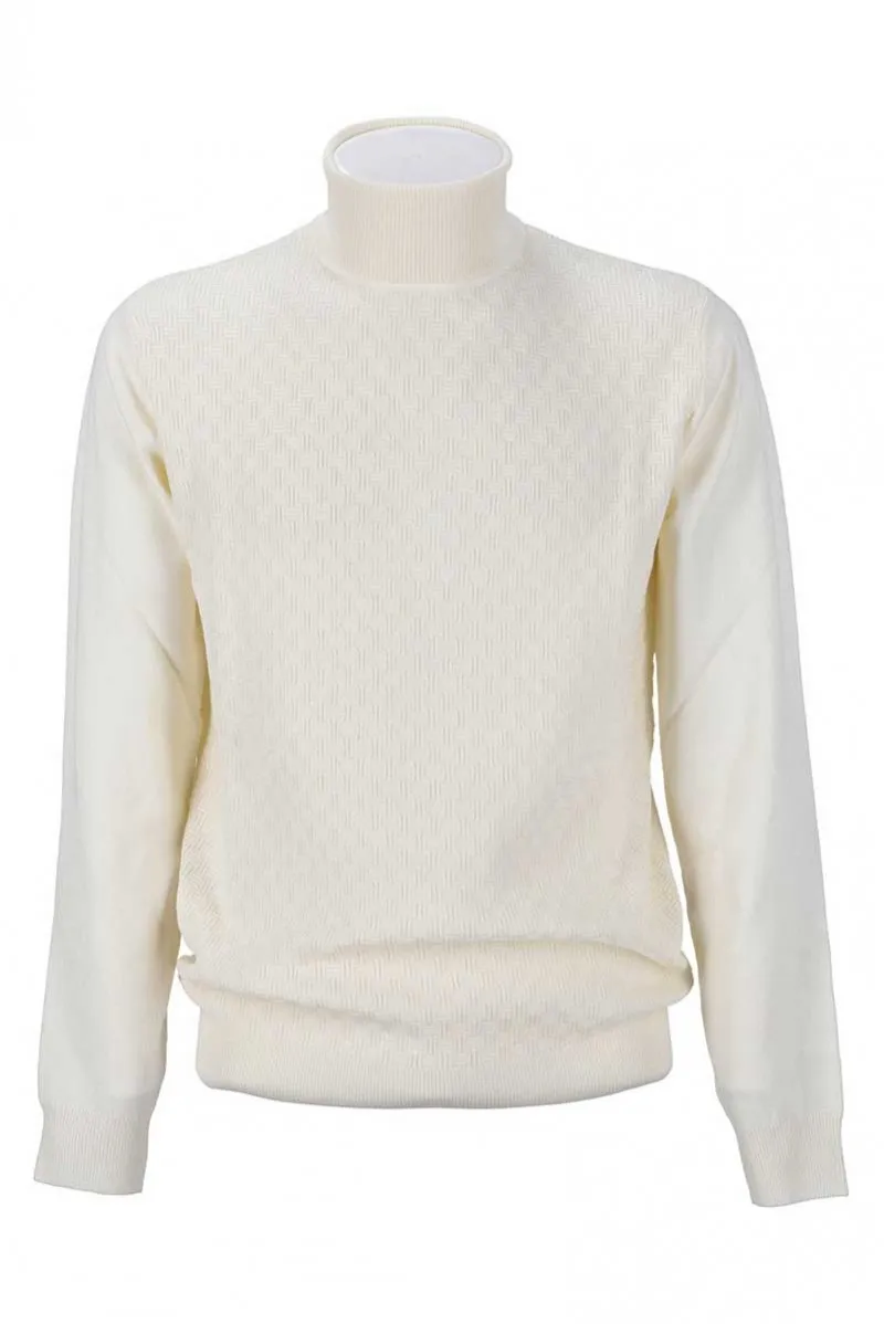 SSEINSE MAGLIA COLLO ALTO CASUAL