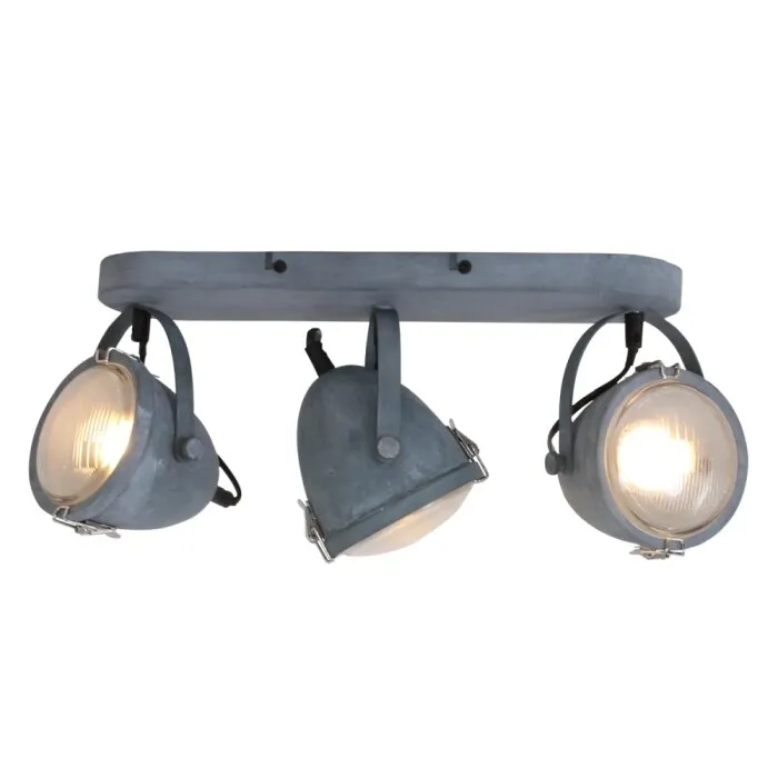 Steinhauer Mexlite Plafoniera Grigio, 3-Luci