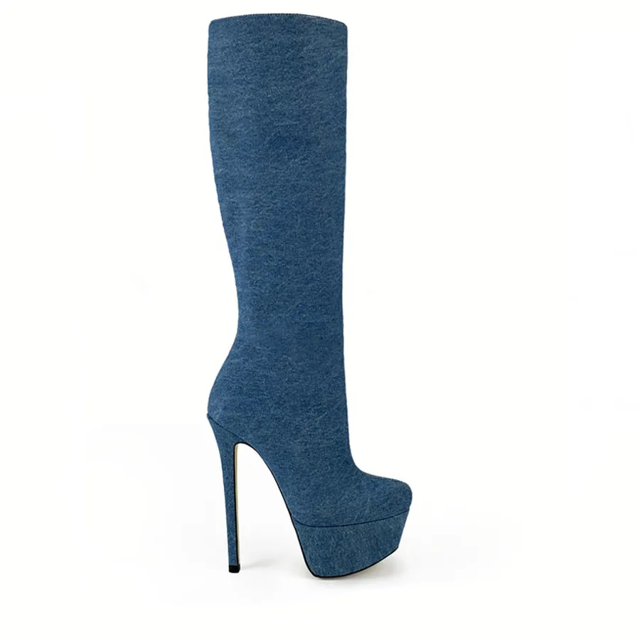 Stivale jeans blue – COD. 39806 