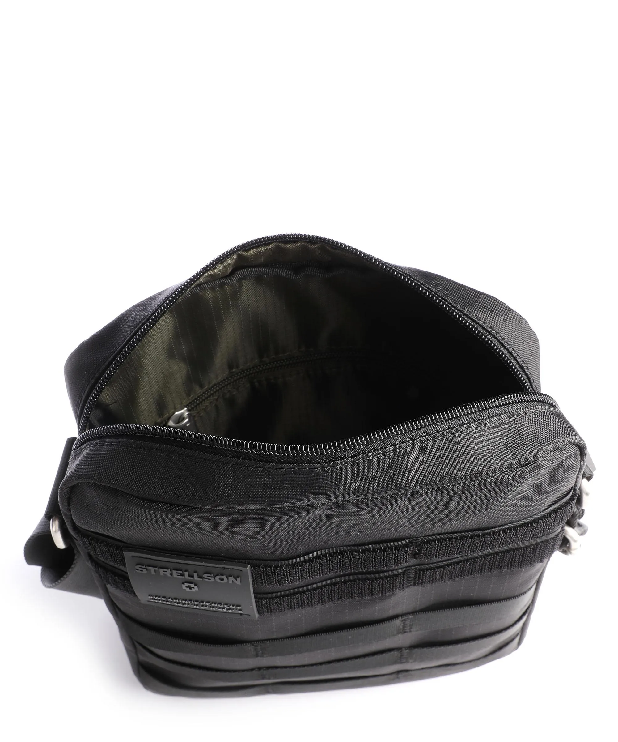  Strellson Stonebridge Marcus Borsa a tracolla nylon ripstop riciclato nero  