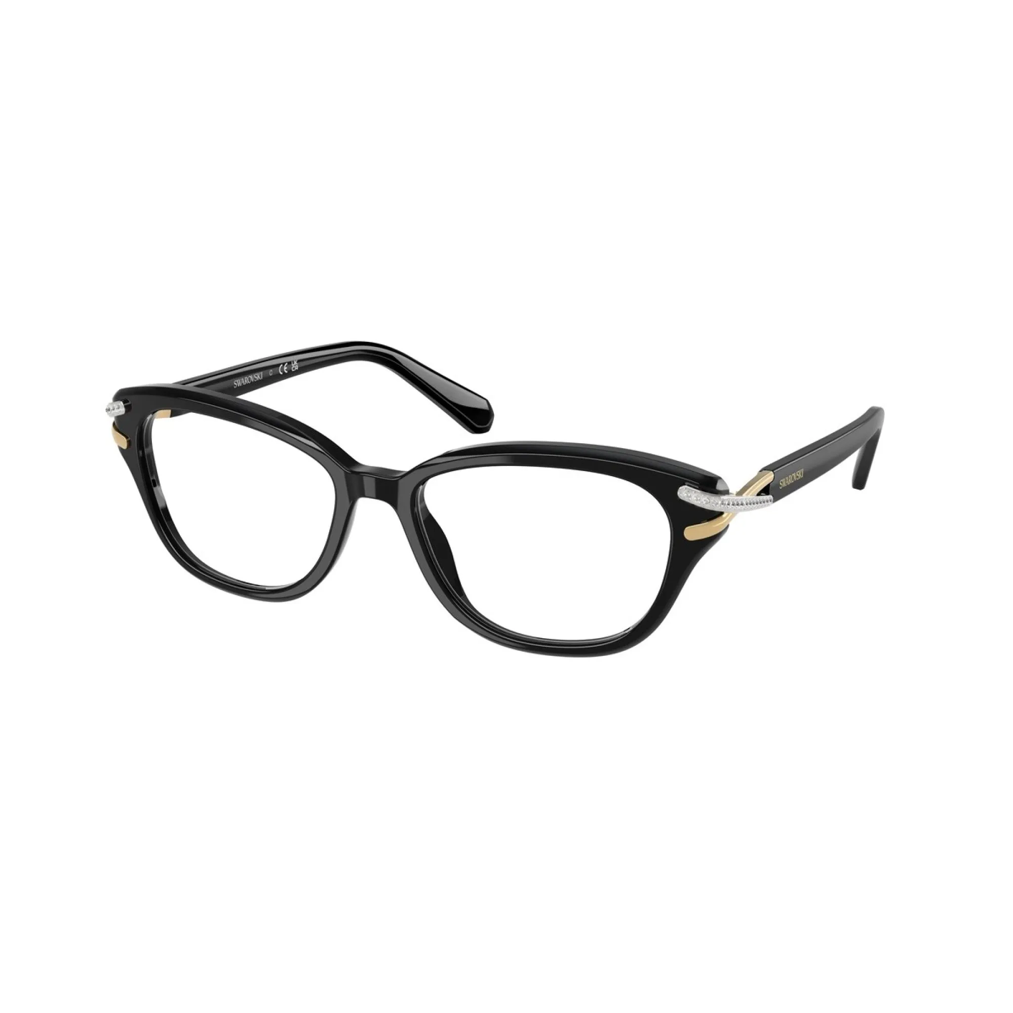   Swarovski SK 2032 - 1001 Nero | Occhiale Da Vista Donna 