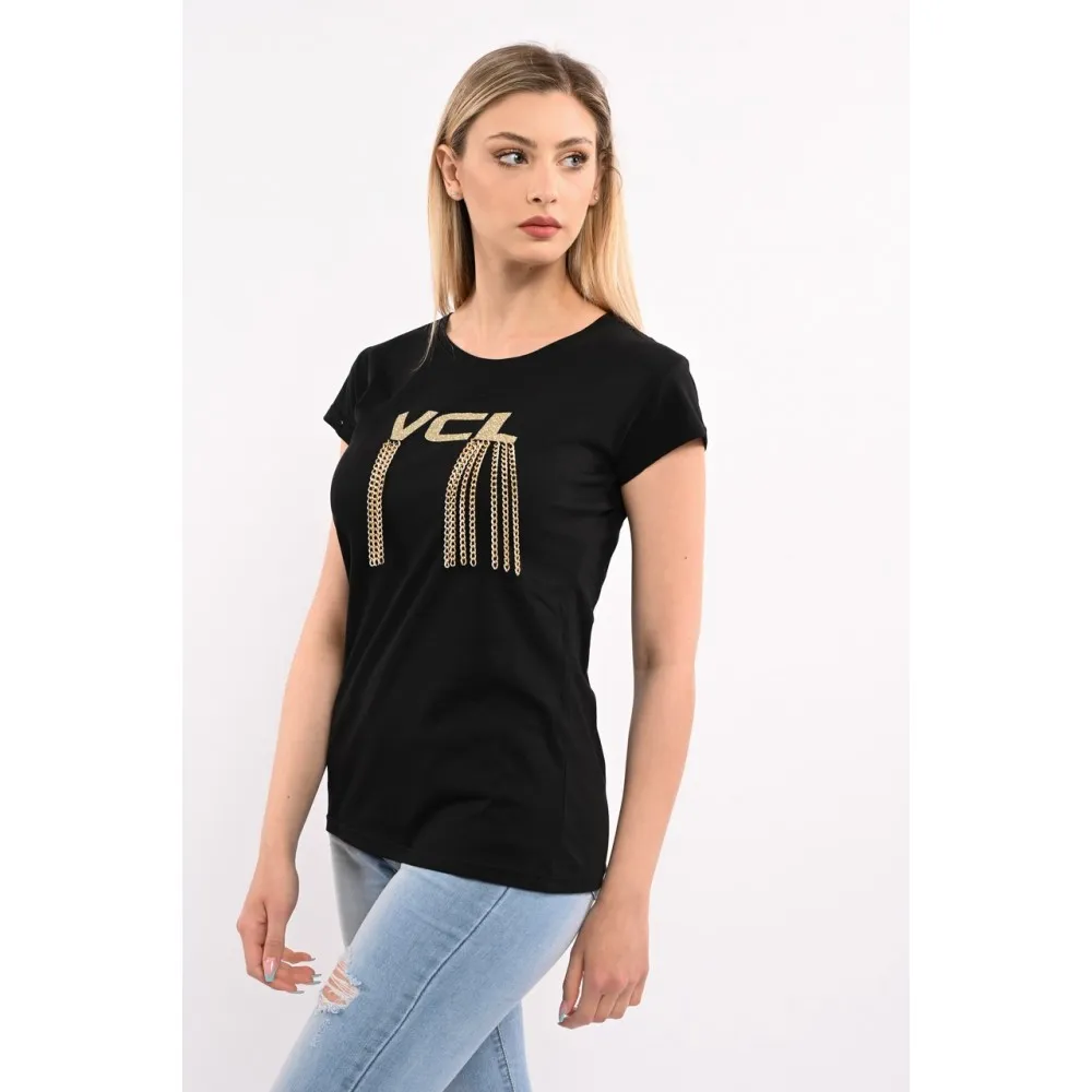 T-shirt dettaglio catene Vicolo