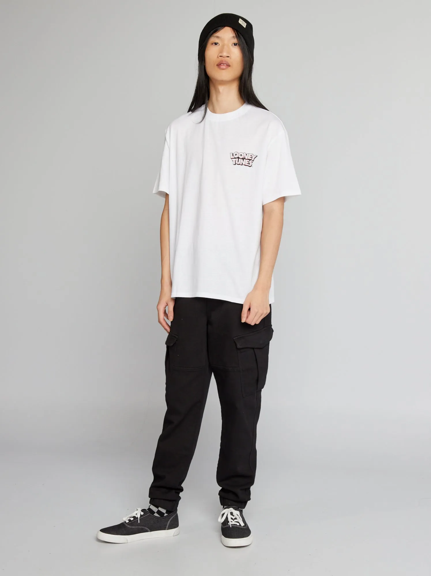 T-shirt oversize 'Looney Tunes' - bianco