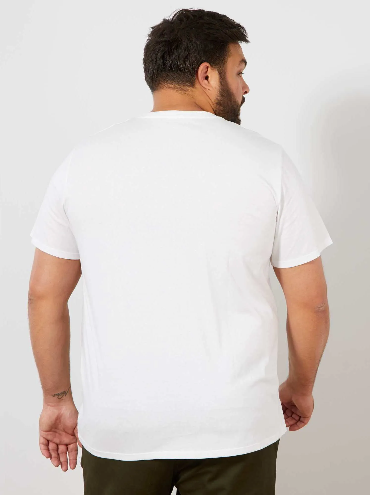 T-shirt puro cotone - Bianco