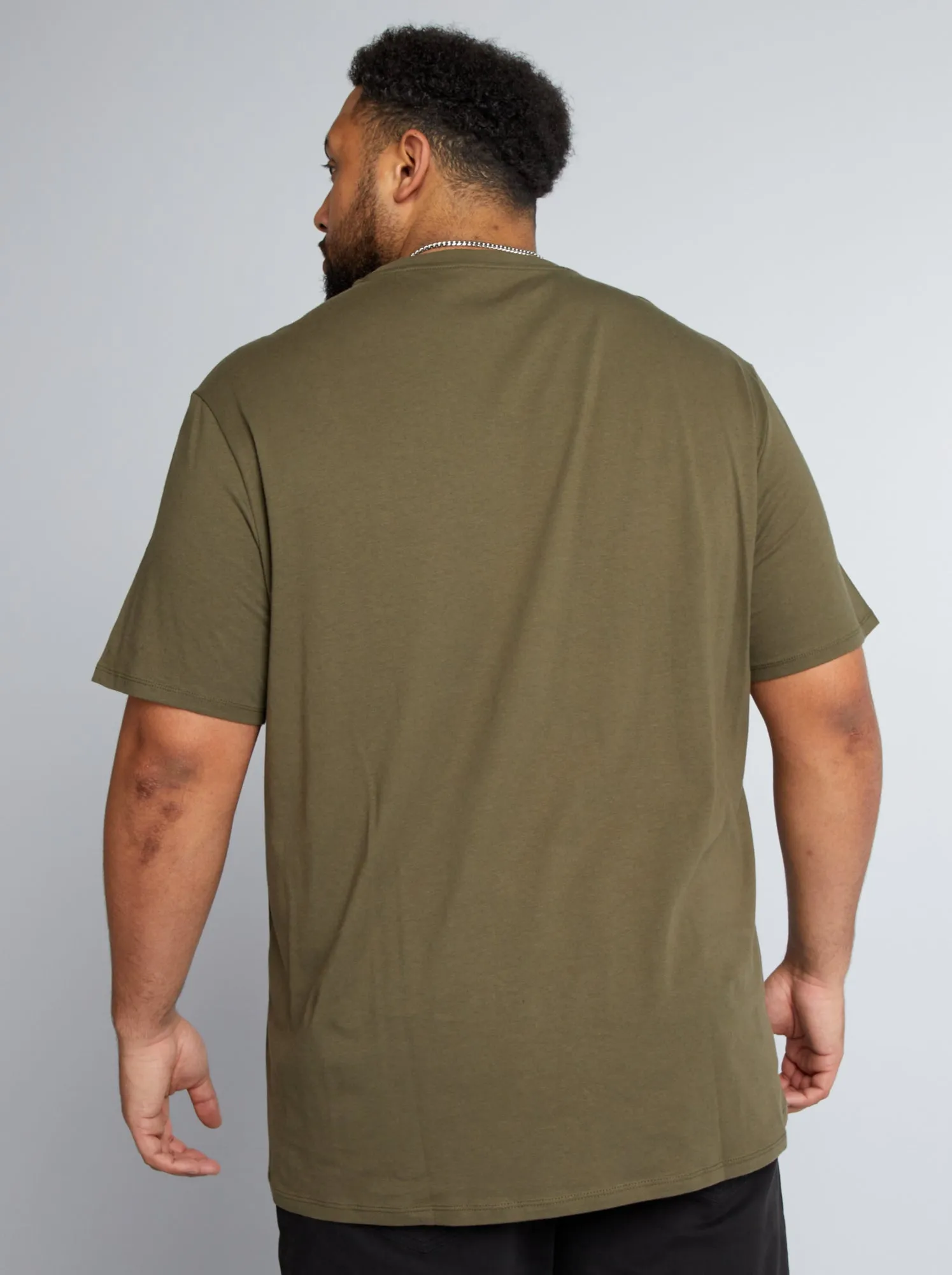 T-shirt puro cotone - KAKI