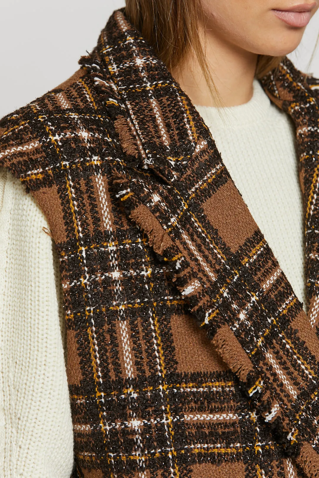 Tartan Gilet-