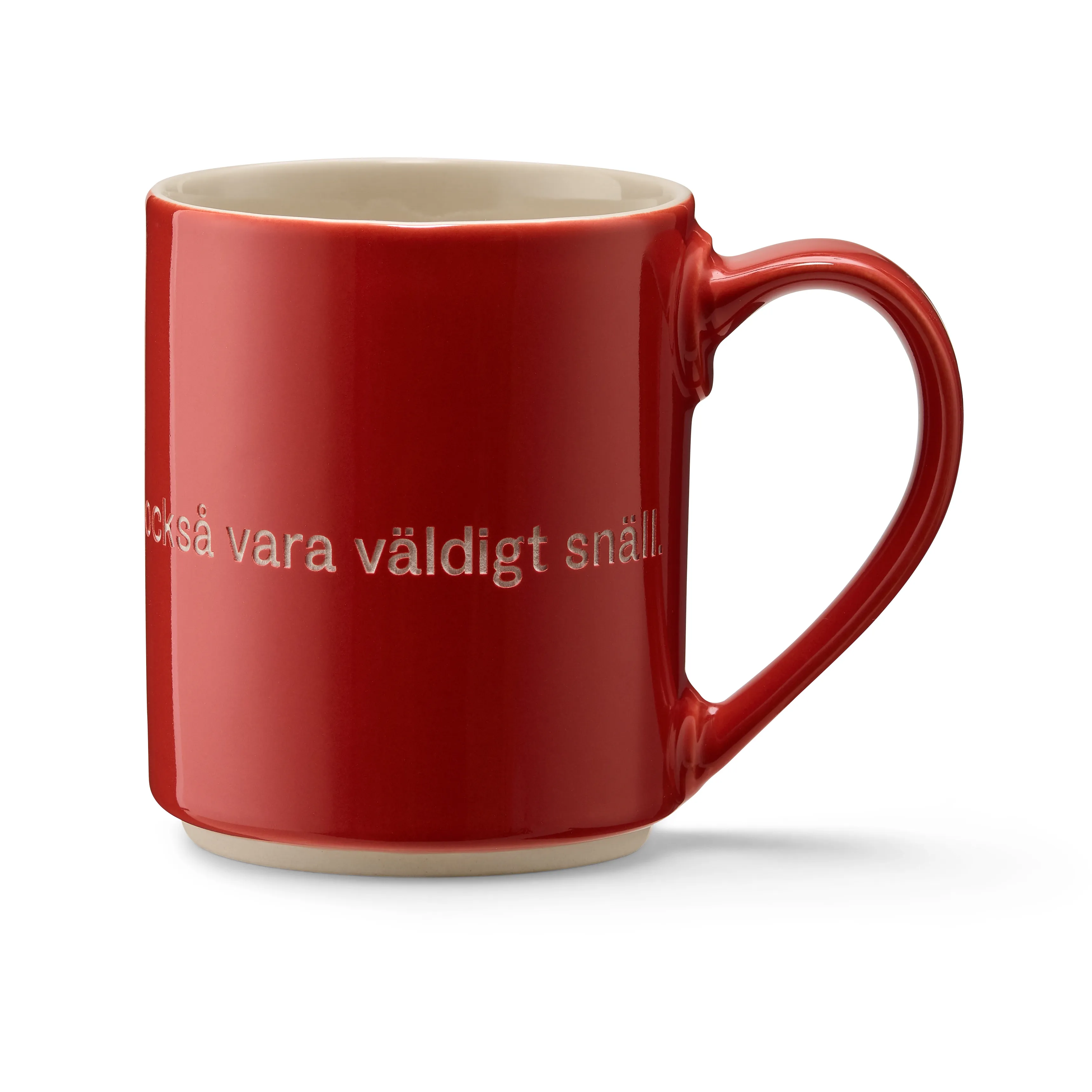 Tazza Astrid Lindgren, "If you are very strong".jq{font-size:18px}rosso-svedese
