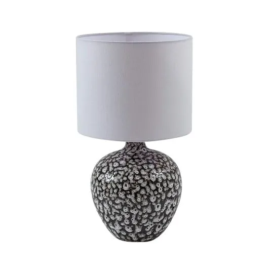 Thalassia Lampada da Tavolo Ø26 Nero/Bianco - Lindby | Acquista online
