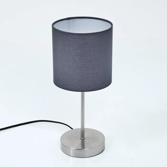 Tise Lampada da tavolo Antracite, Bianco, 1-Luce