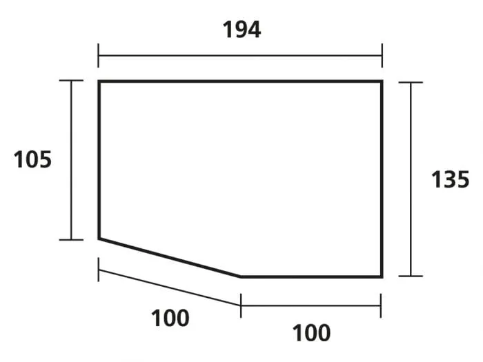 Topper memoryfoam per letto francese