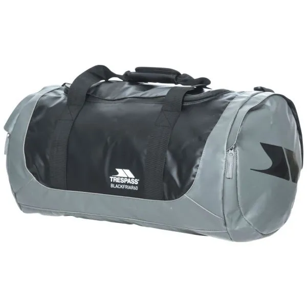 TRESPASS BLACKFRIAR 60 Black borsone gommato da viaggio
