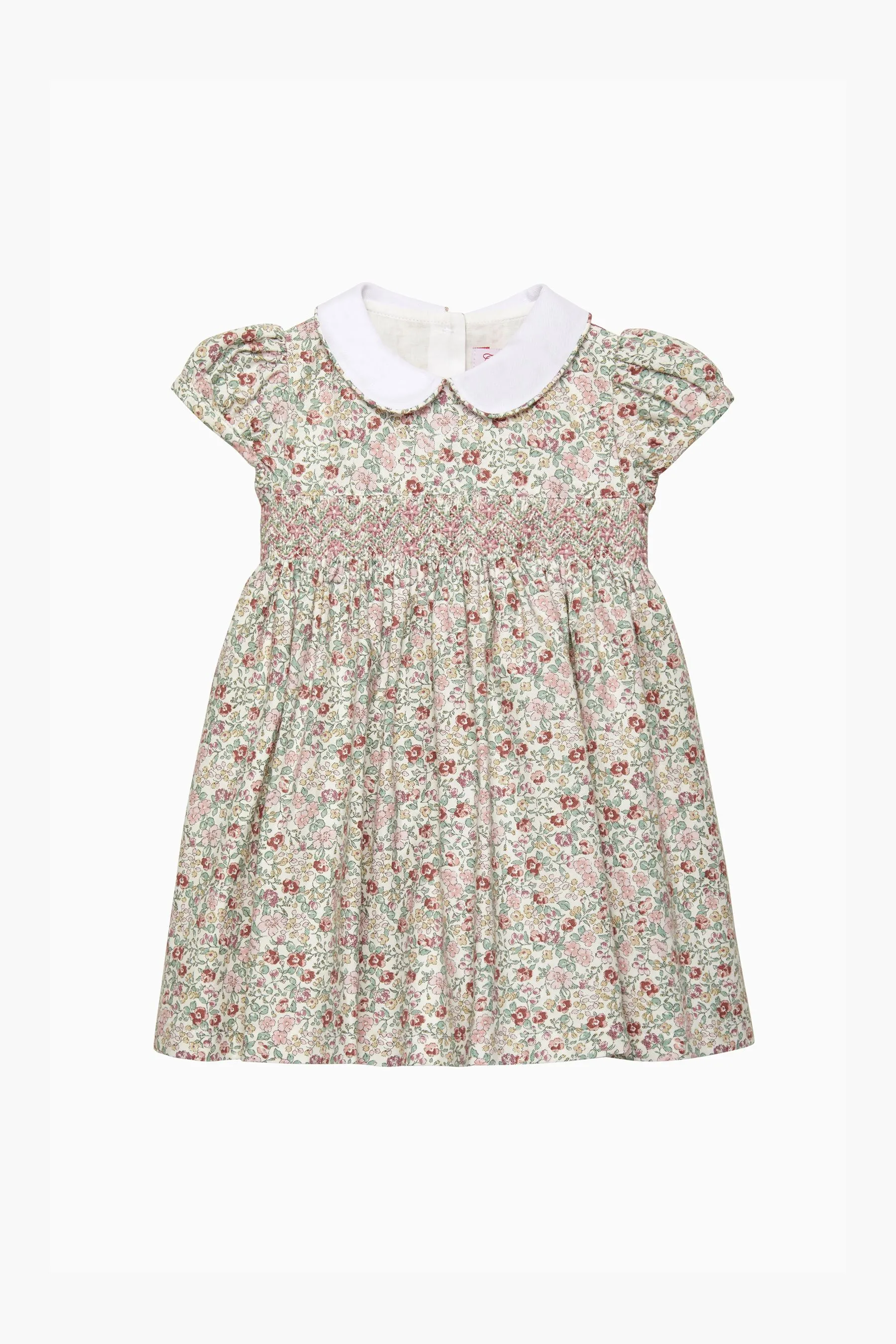Trotters London Arabella - abito Floreale in cotone smock    