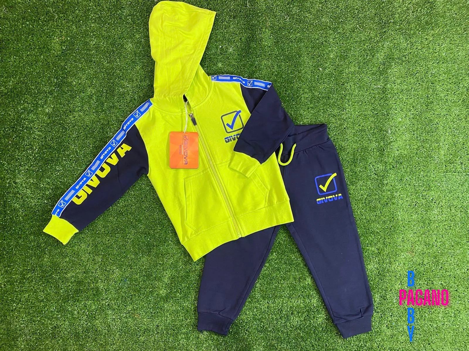 Tuta GIVOVA YELLOW FLUO