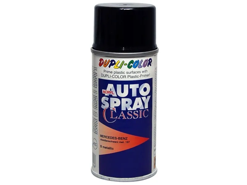 Vernice spray Dupli-Color Mercedes Benz 150 ml Black Metallic 197