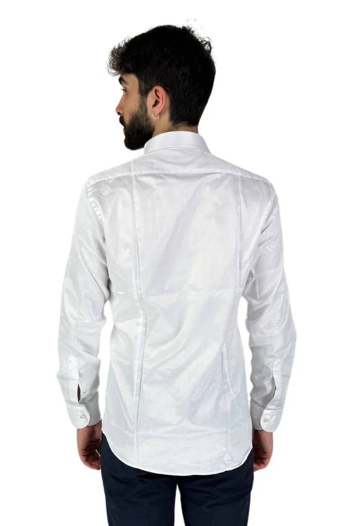 Vipa Camiceria camicia in cotone manuelaliscia