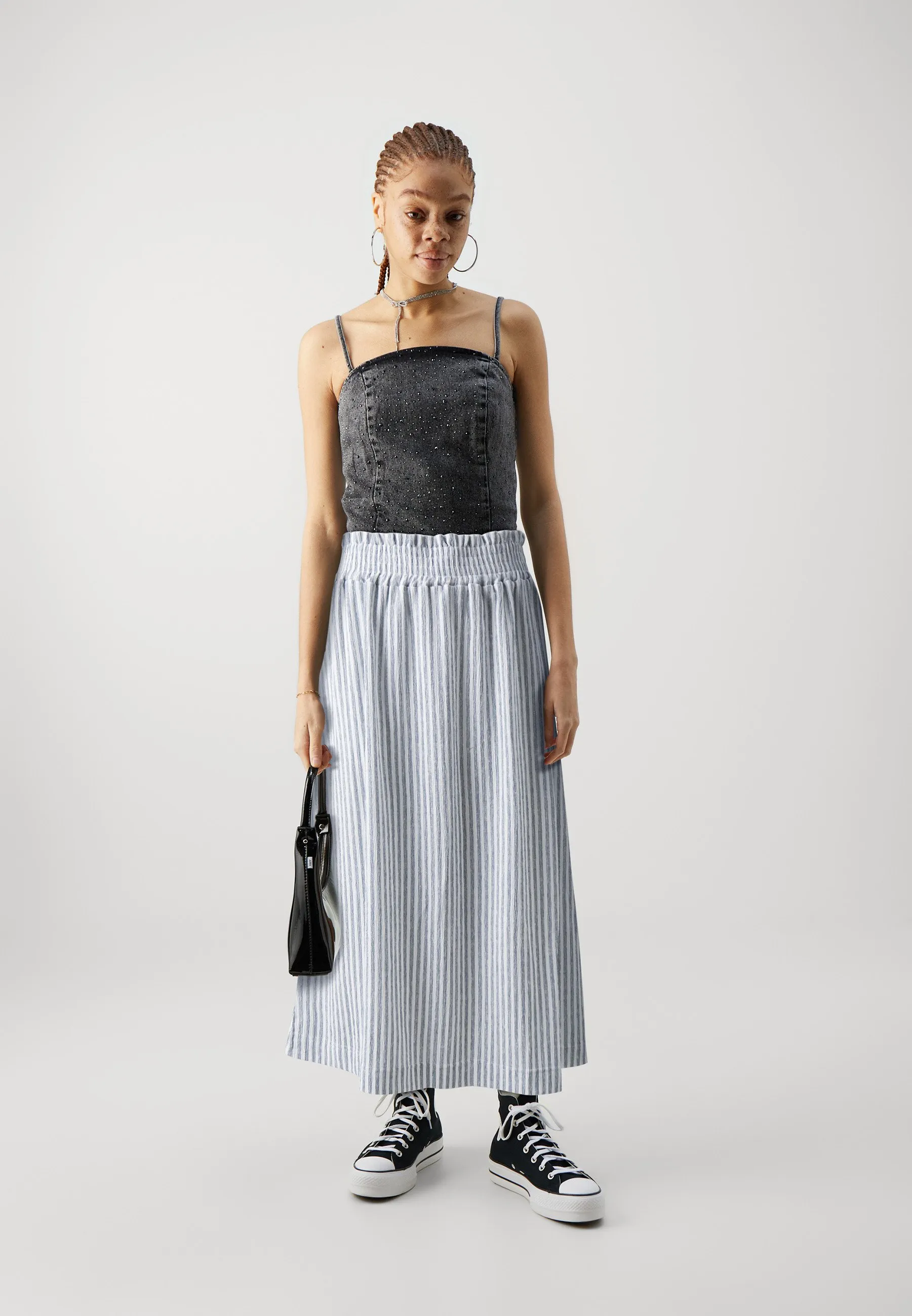 VMBERTA PIA CALF SKIRT - Gonna a campana