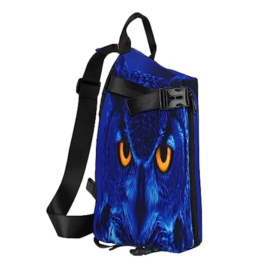 Zaino a tracolla con note musicali blu, antifurto, zaino a tracolla per sport all’aperto, viaggi, escursionismo, per uomini e do