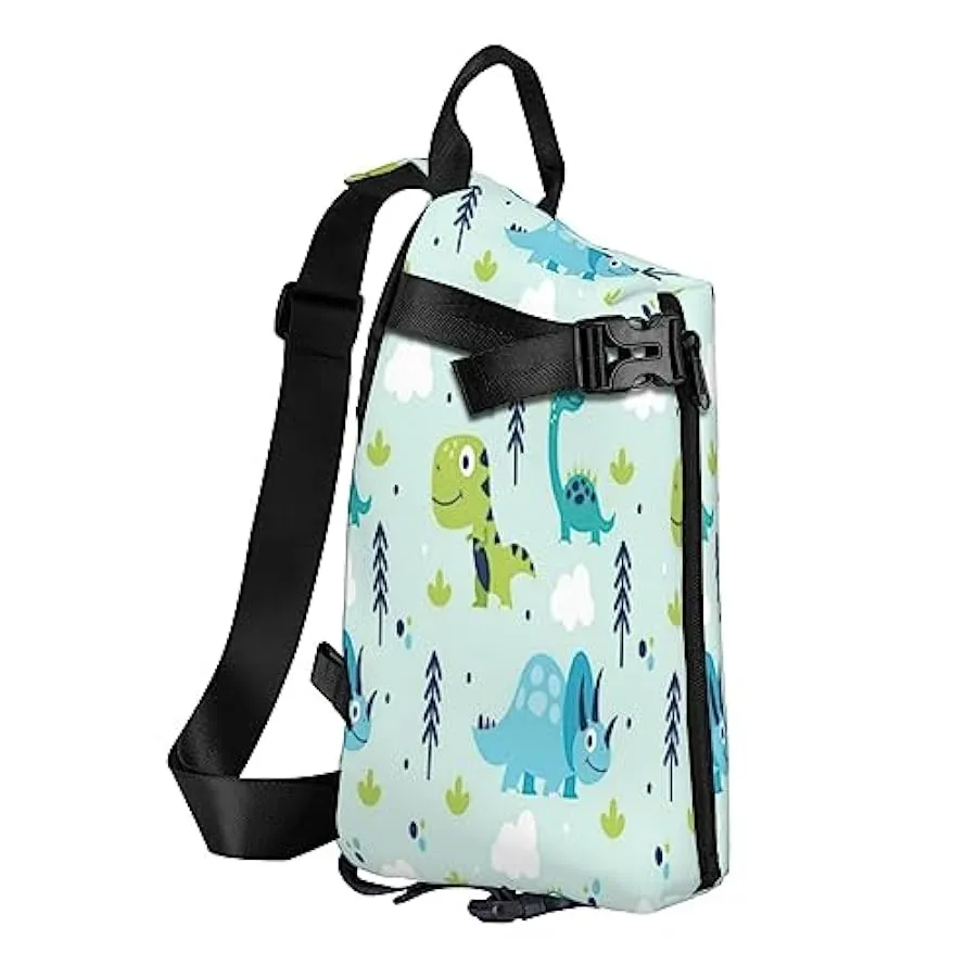 Zaino a tracolla con note musicali blu, antifurto, zaino a tracolla per sport all’aperto, viaggi, escursionismo, per uomini e do
