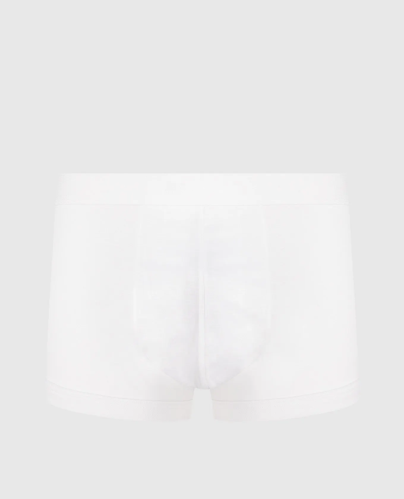 Zimmerli Slip con logo Sea Island in bianco 2861445