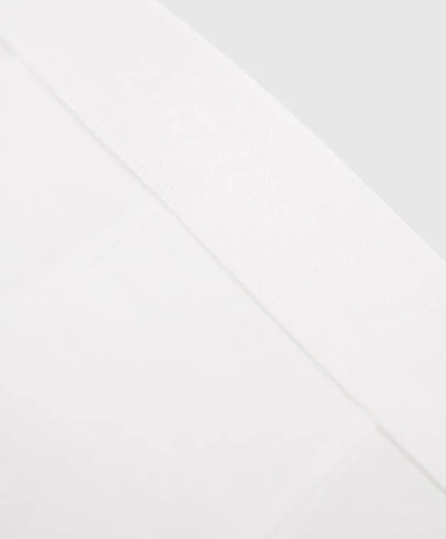 Zimmerli Slip con logo Sea Island in bianco 2861445