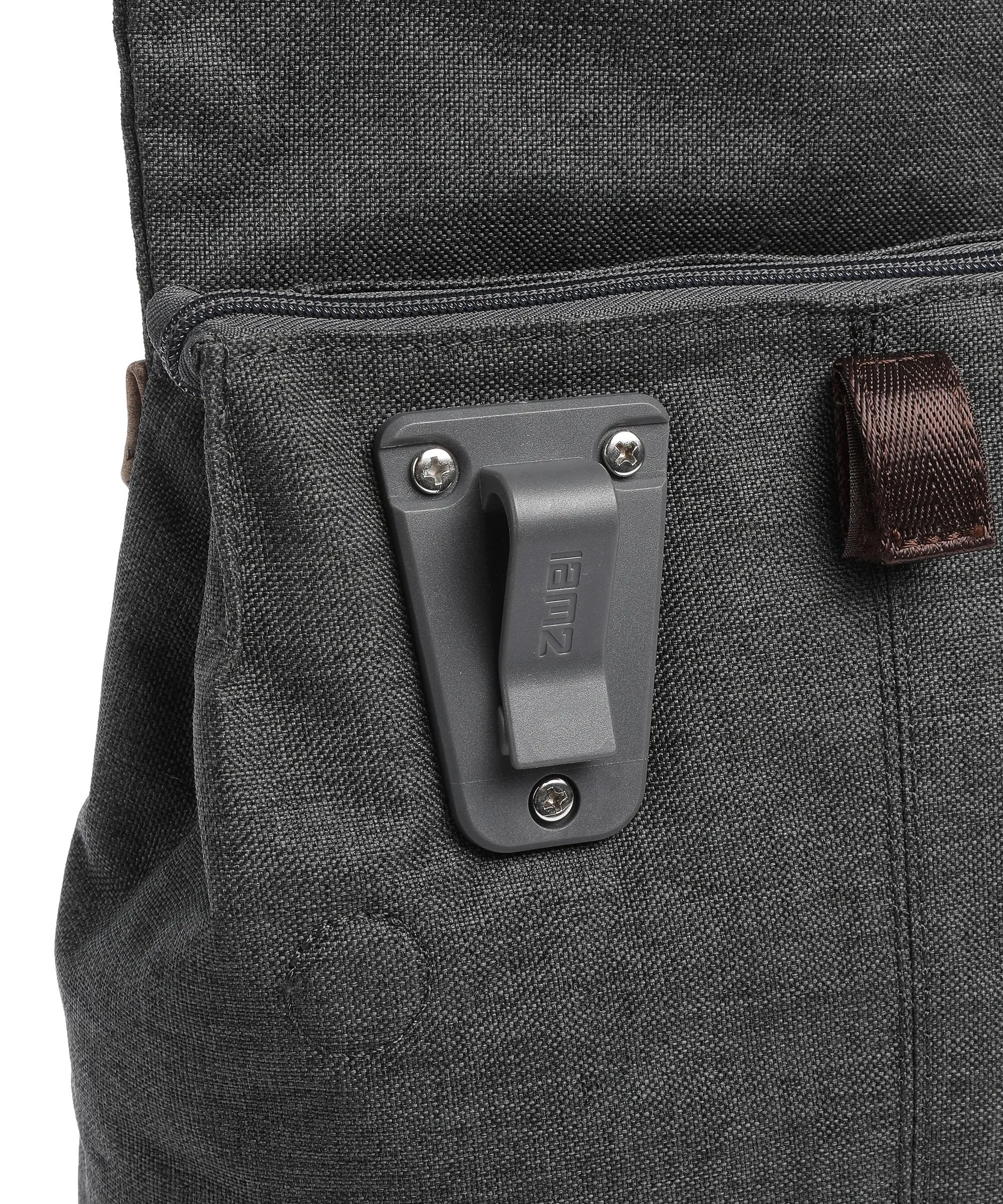  Zwei Olli Cycle OCR13 Borsa per portapacchi poliestere, pelle sintetica grigio scuro  